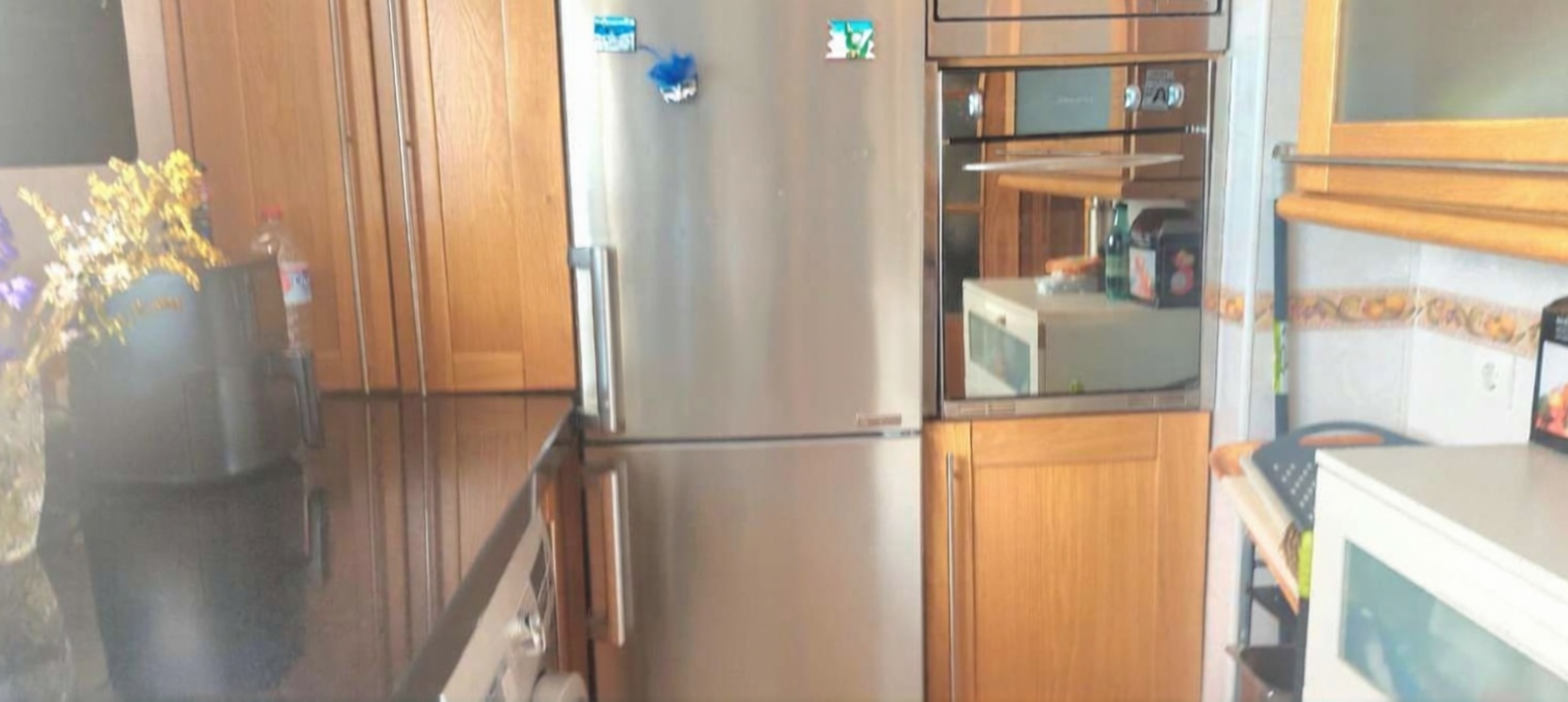 Wohnung in erste Strandlinie in Torrox — Küche