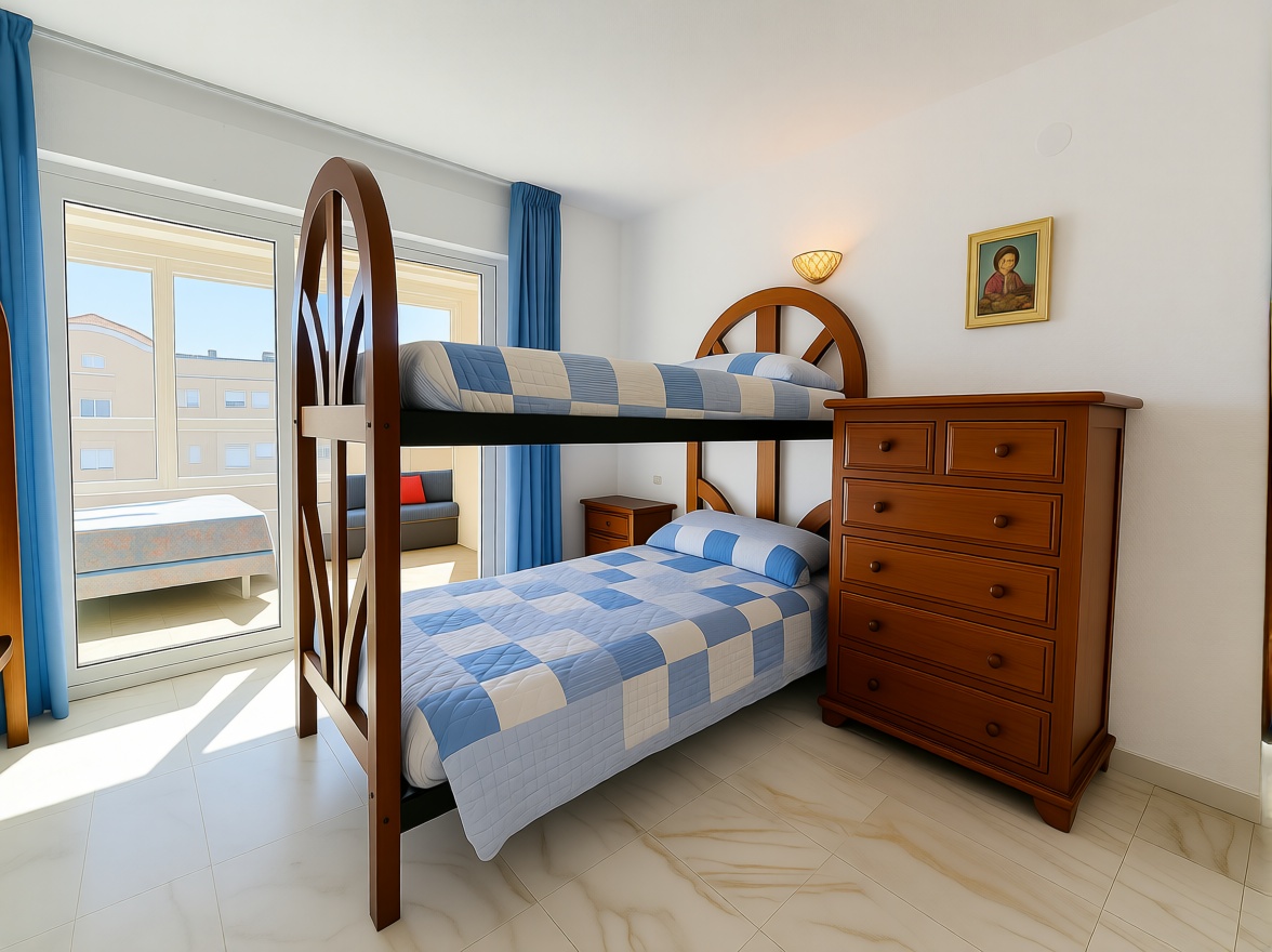 Appartement en première ligne de plage à Torrox — Chambre