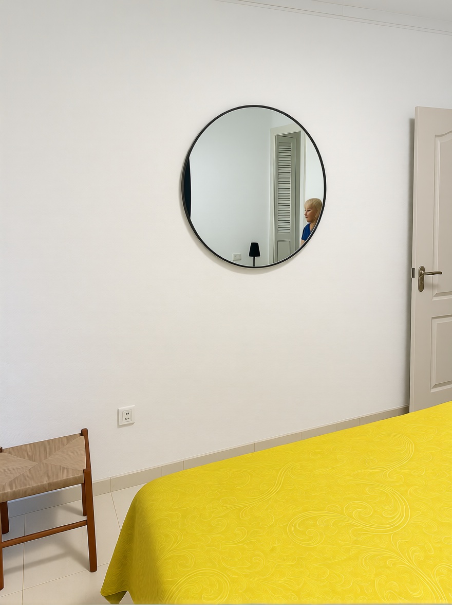 Appartement en première ligne de plage à Torrox — Chambre