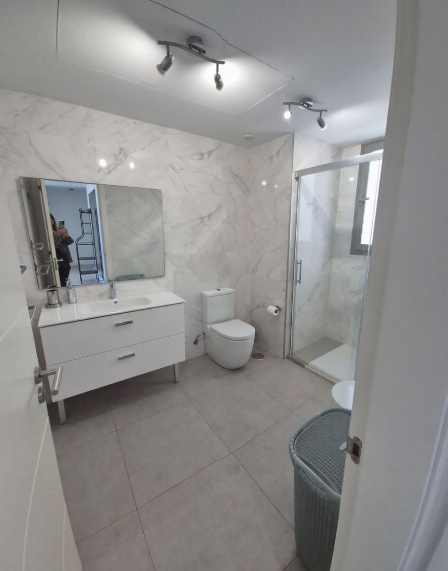 Appartement en première ligne de plage à Torrox — Vue mer