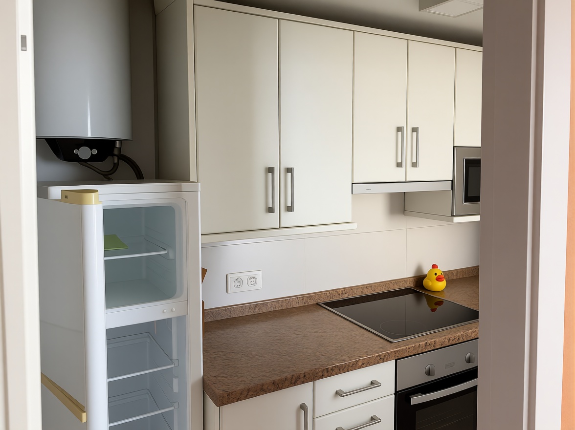 Estudio en primera línea de playa en Torrox — Cocina