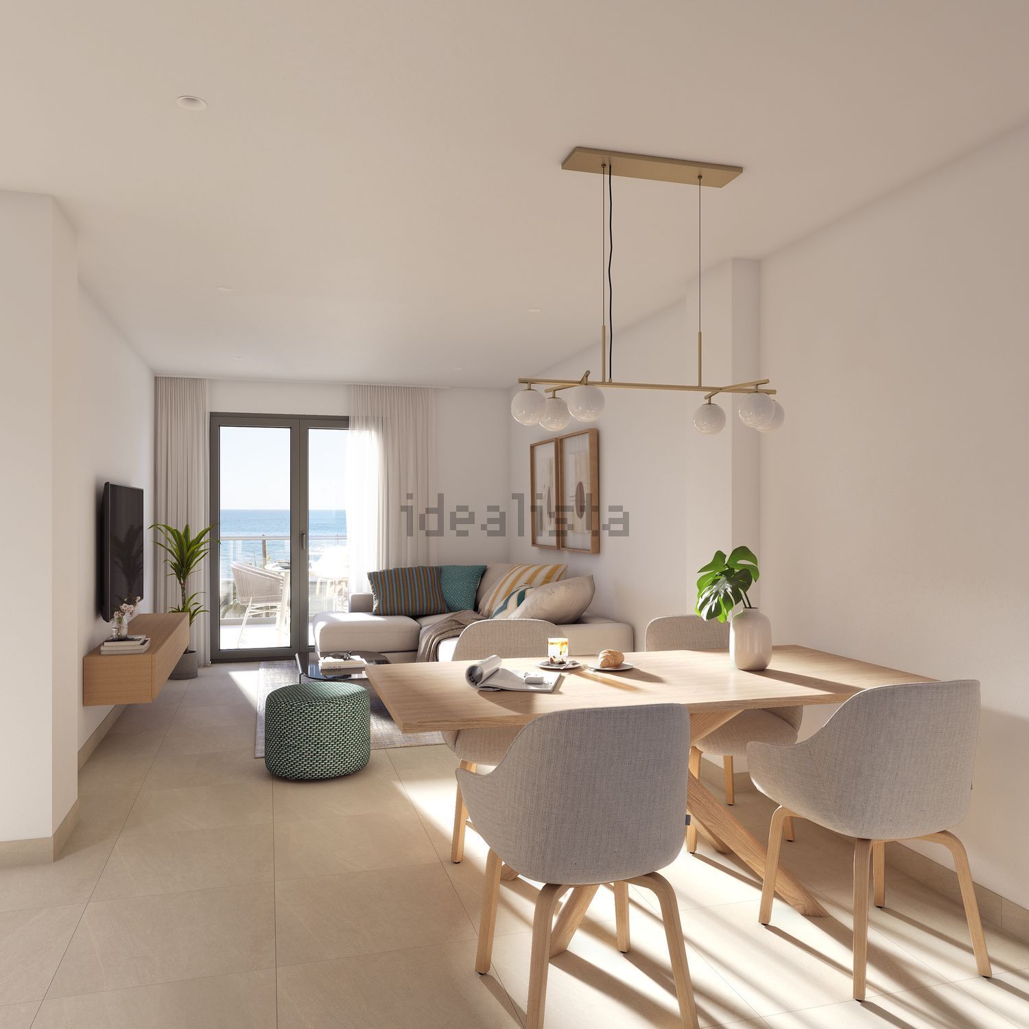 Flat for sale frontline beach in Torrox