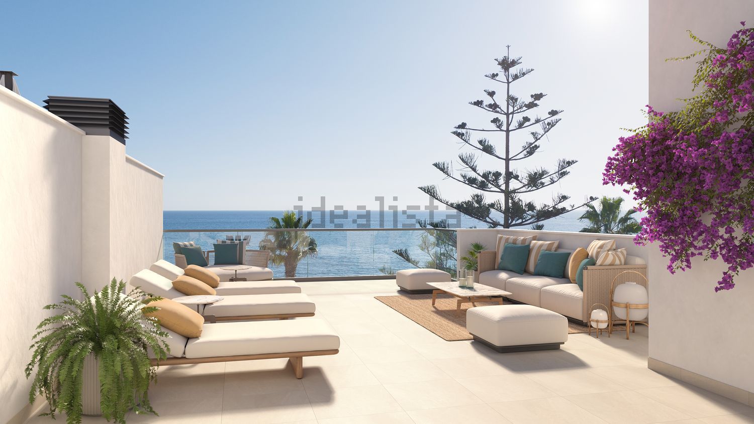 Flat for sale frontline beach in Torrox
