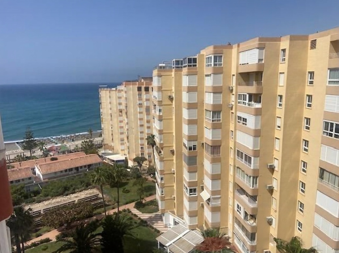 Studio en première ligne de plage à Torrox — Vue aérienne