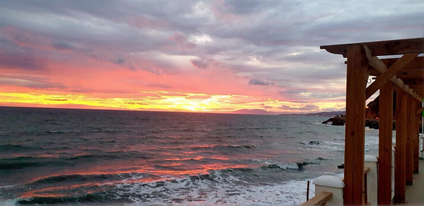 Chalet avec accès direct à la plage à Vélez Málaga — Vue mer