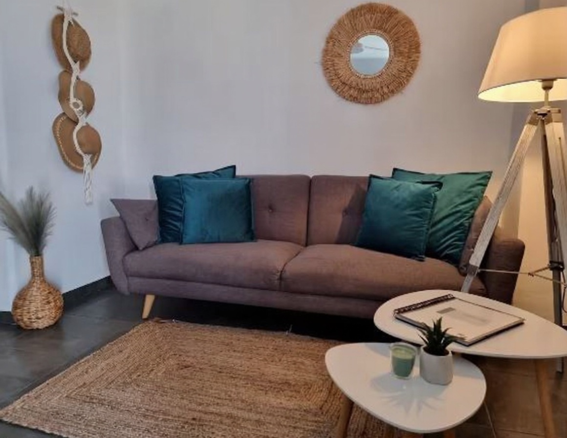 Chalet avec accès direct à la plage à Vélez Málaga — Séjour