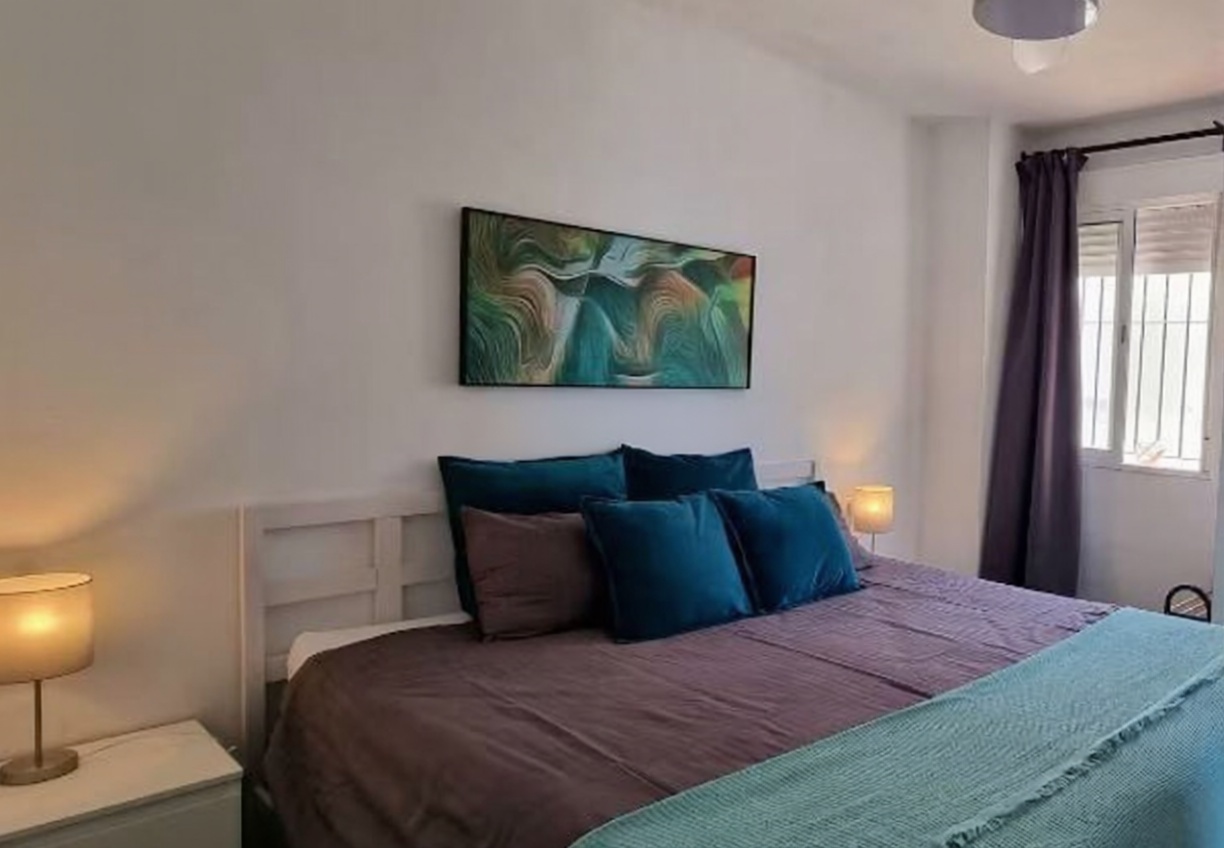 Chalet avec accès direct à la plage à Vélez Málaga — Chambre
