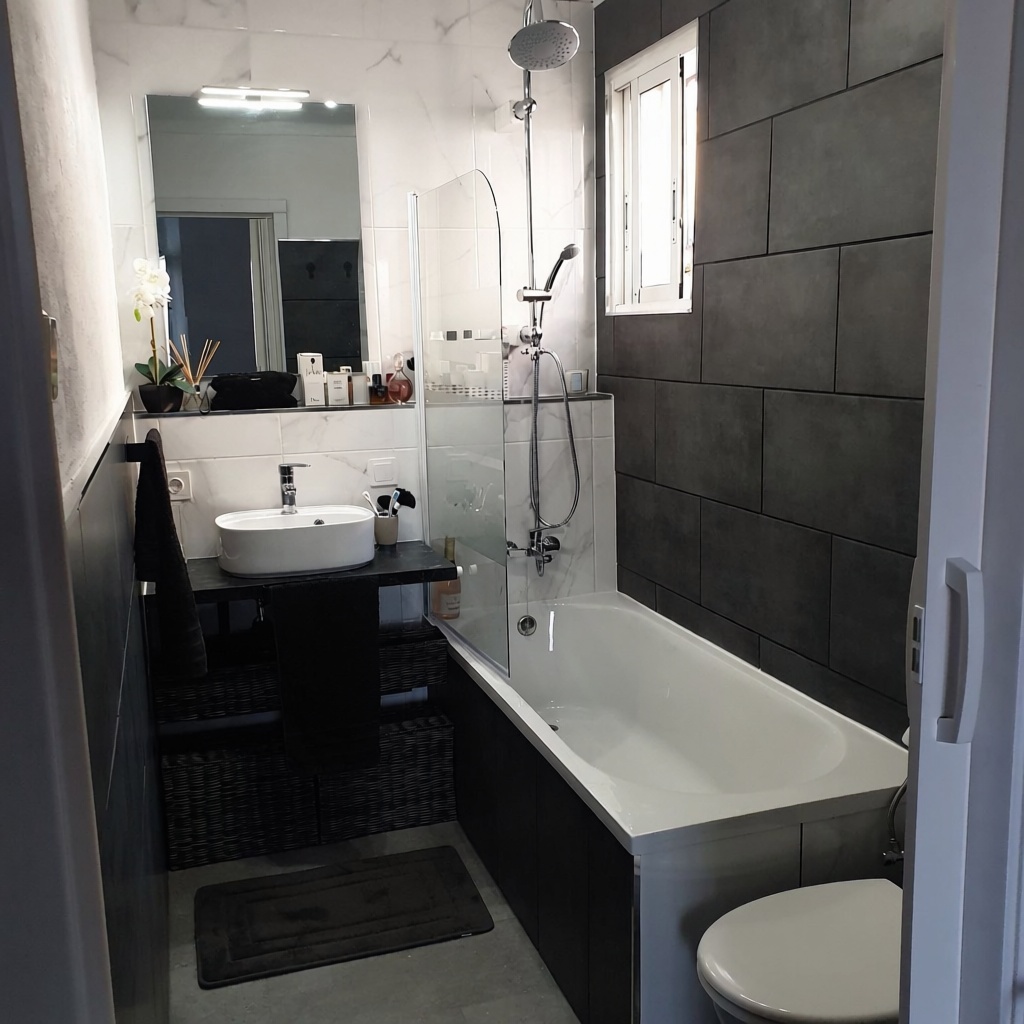 Chalet avec accès direct à la plage à Vélez Málaga — Sanitaires