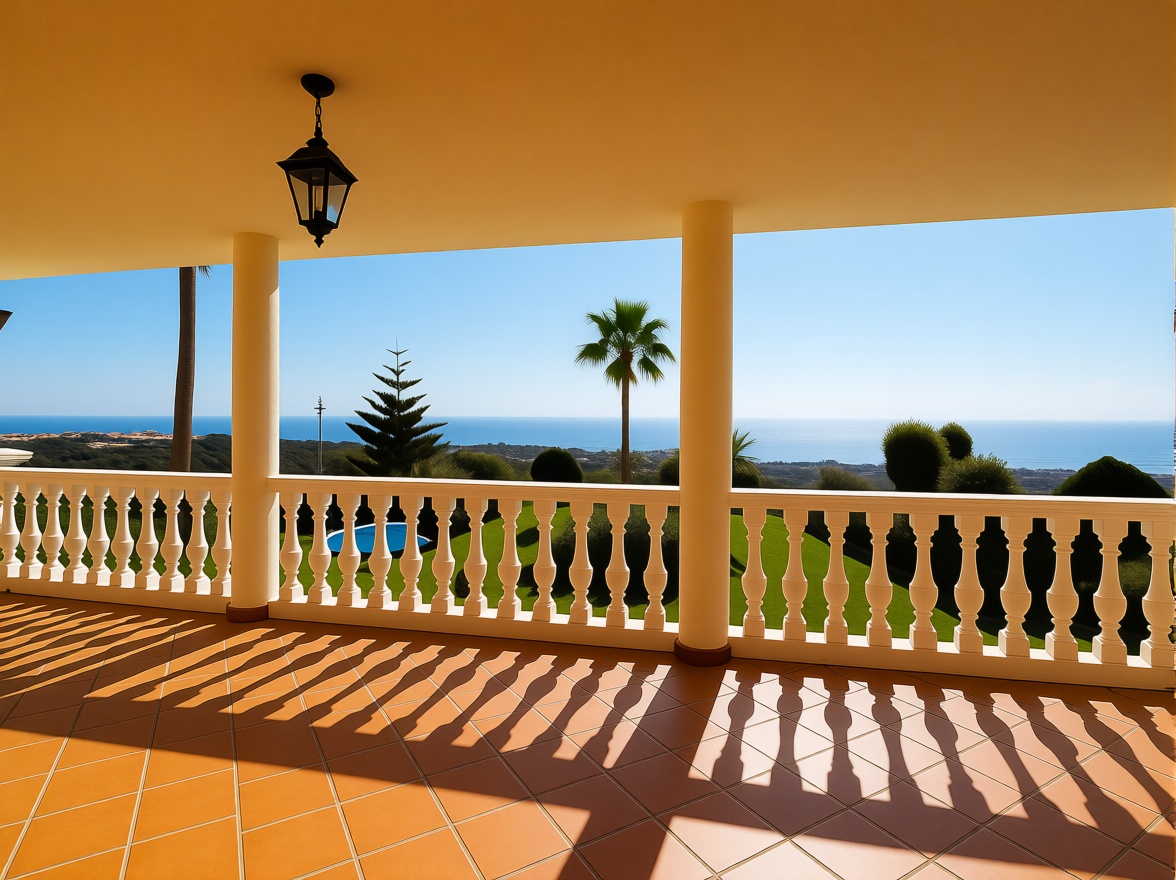 Chalet avec accès direct à la plage à Benajarafe — Terrasse mer