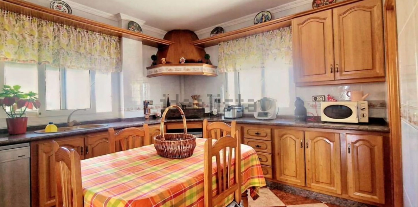 Chalet avec accès direct à la plage à Benajarafe — Cuisine