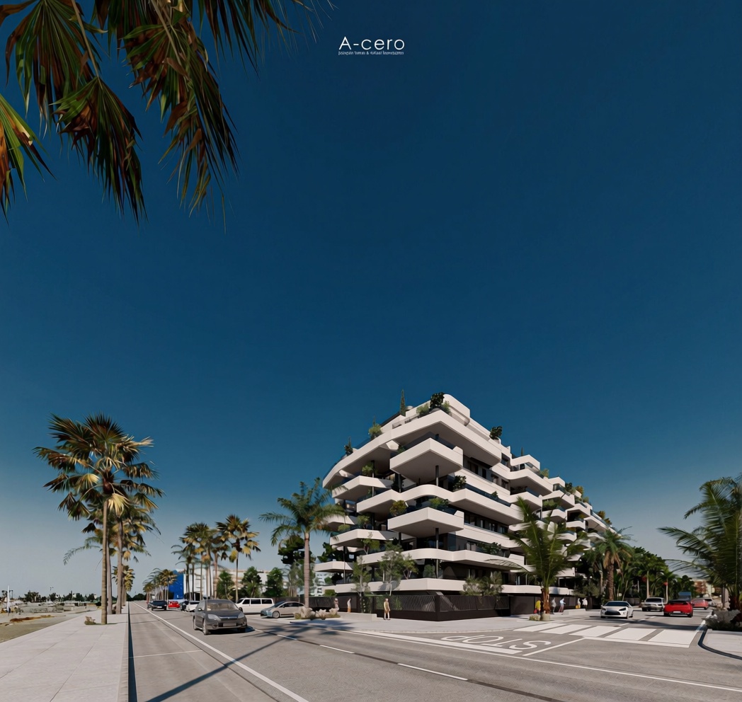 Appartement en attique en première ligne de mer à Vélez Málaga — Vue mer