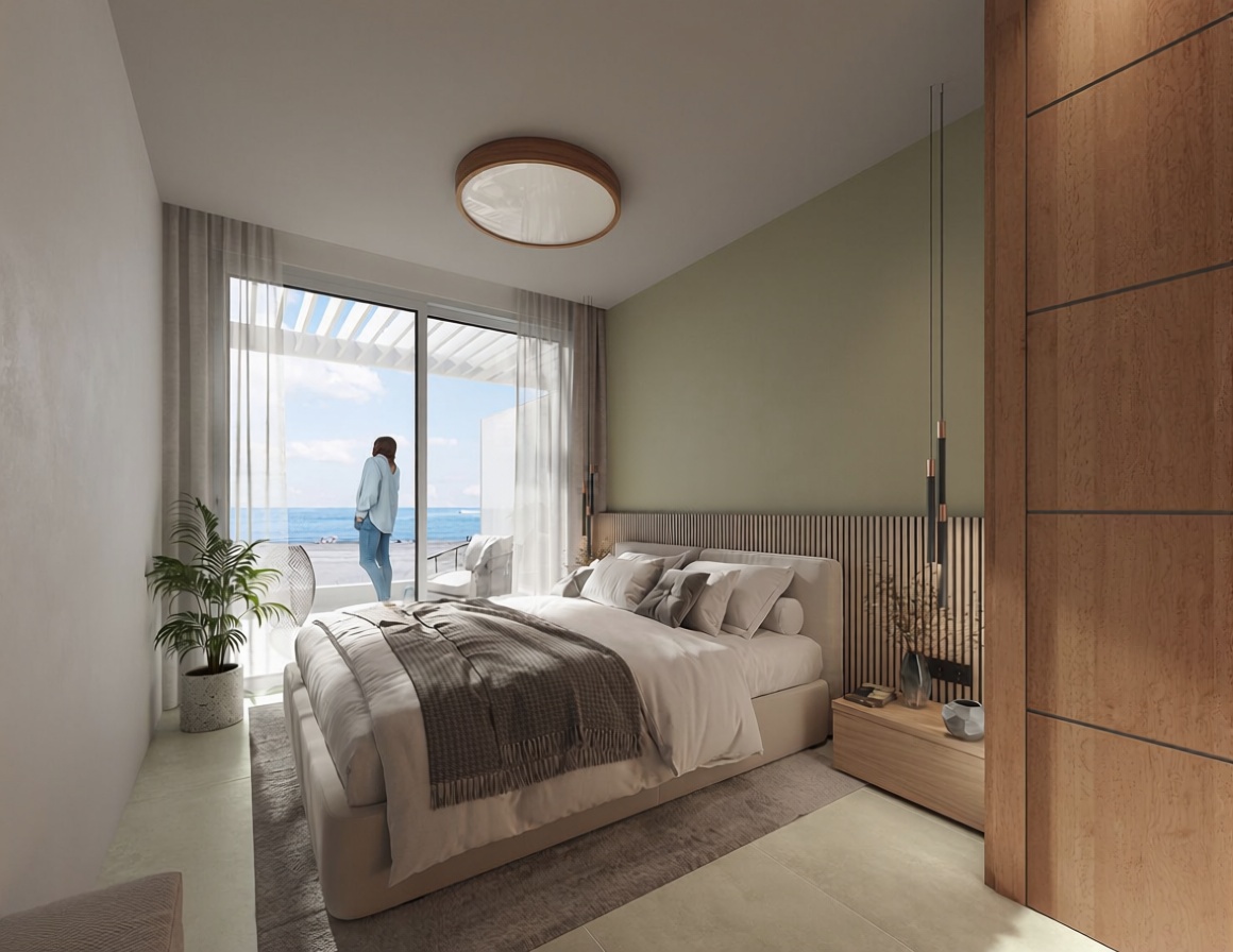 Duplex em primeira linha de praia em Benajarafe — Quarto