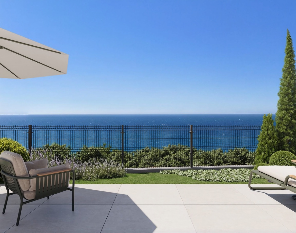 Chalet avec accès direct à la plage à Vélez Málaga — Vue mer