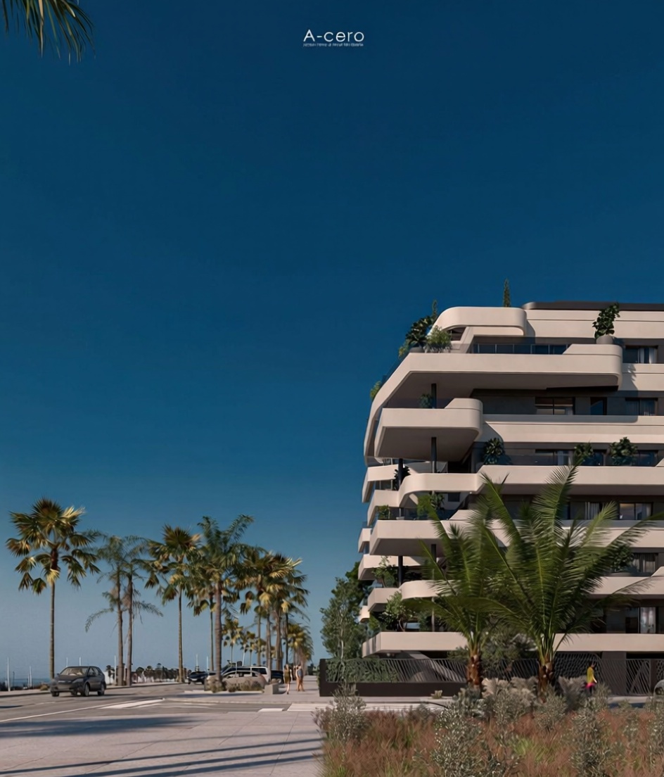 Appartement en première ligne de plage à Vélez Málaga — Vue mer