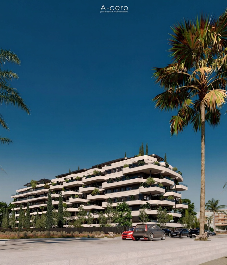Appartement en première ligne de plage à Vélez Málaga — Vue mer