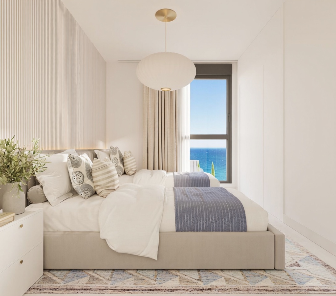 Chalet avec accès direct à la plage à Vélez Málaga — Chambre