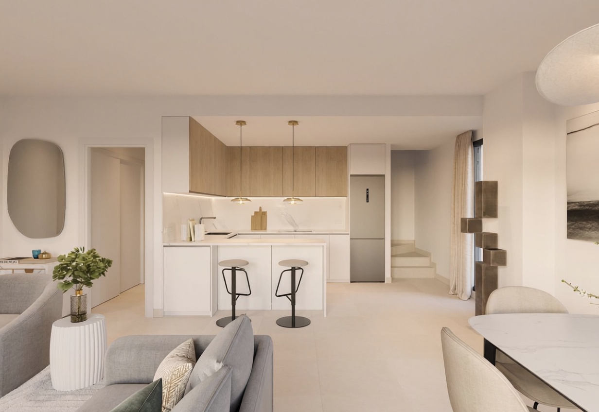 Chalet avec accès direct à la plage à Vélez Málaga — Cuisine