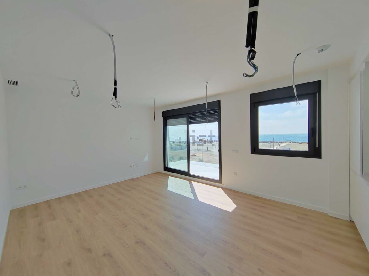 Beachfront flat in Vélez Málaga — Living room