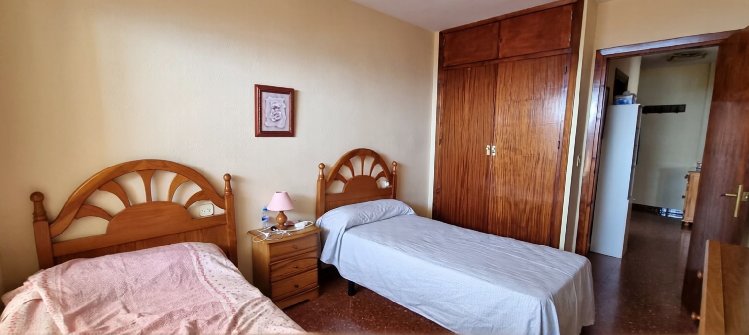 Piso en primera línea de playa en Torre del Mar — Baño