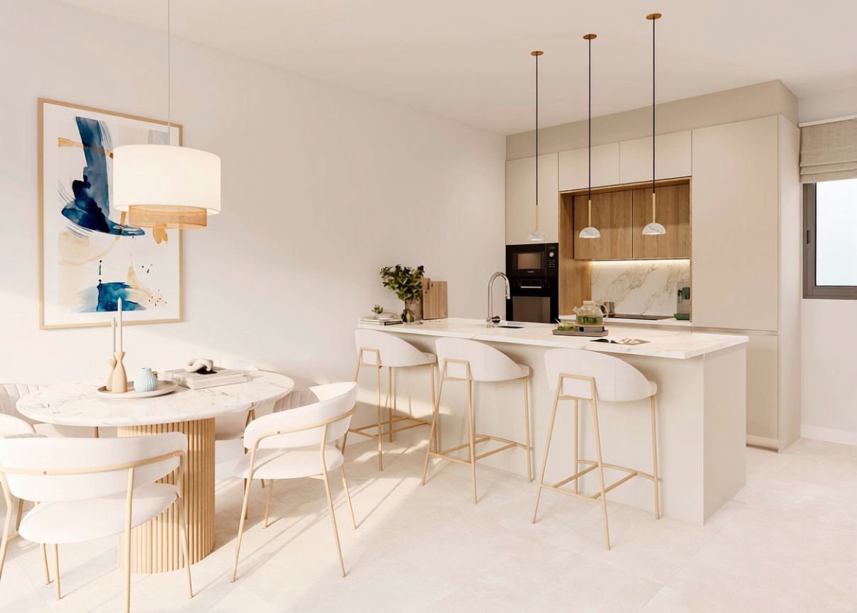 Apartamento em primeira linha de praia em Vélez Málaga — Cozinha