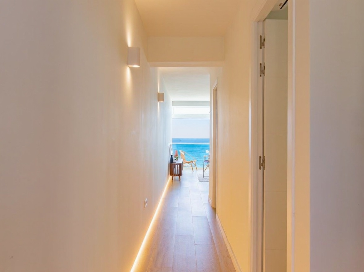 Appartement en première ligne de plage à Vélez Málaga — Chambre