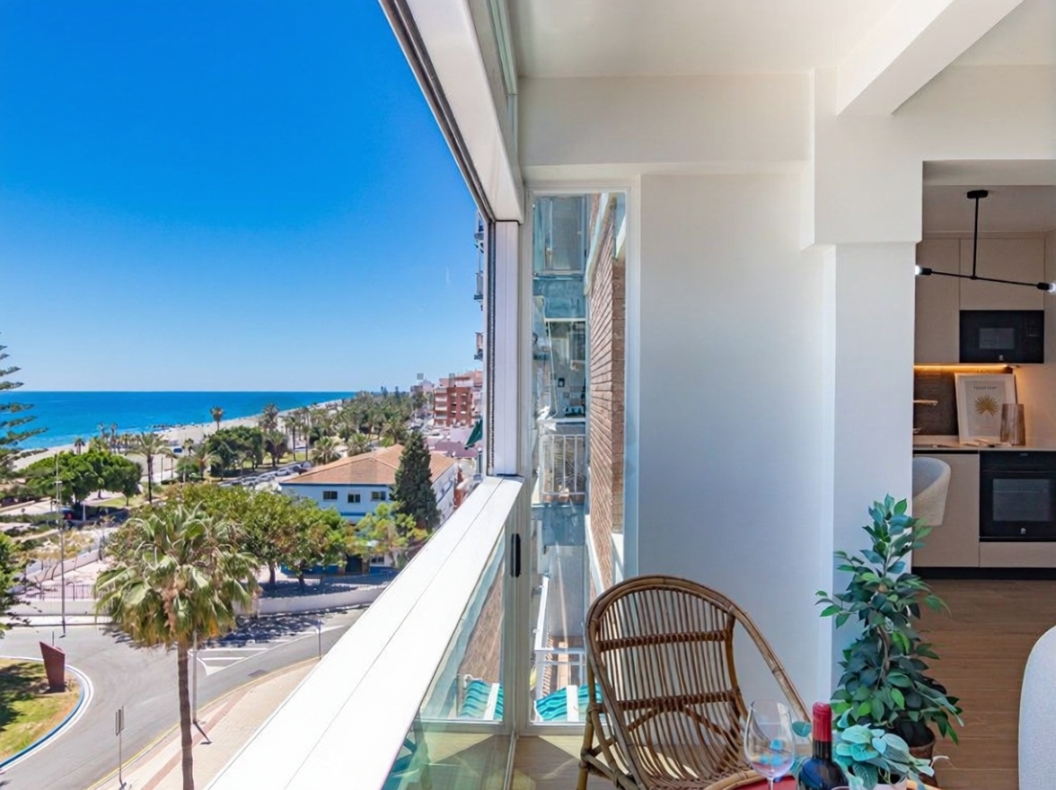 Appartement en première ligne de plage à Vélez Málaga — Vue mer