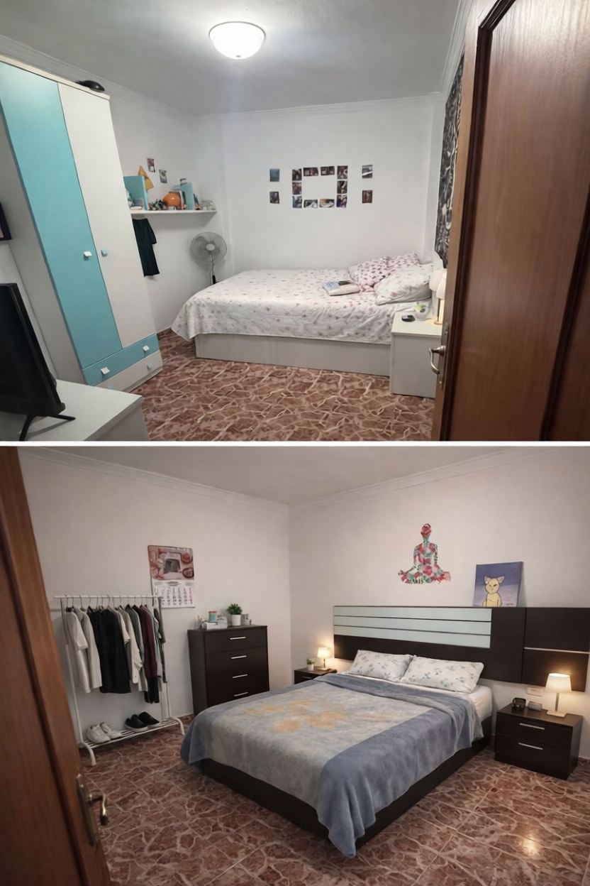 Chalet avec accès direct à la plage à Vélez Málaga — Chambre