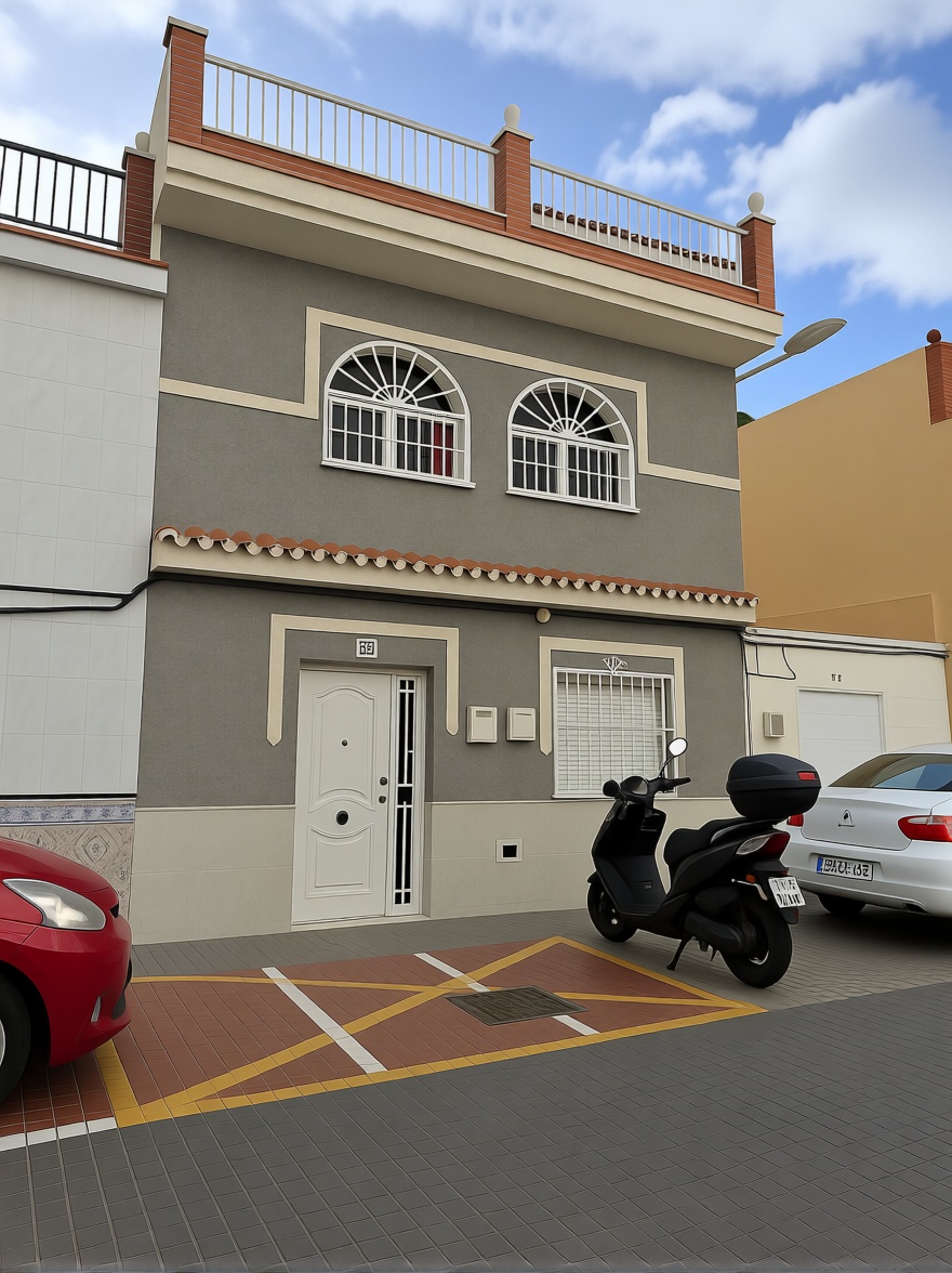 Chalet avec accès direct à la plage à Vélez Málaga — Façade