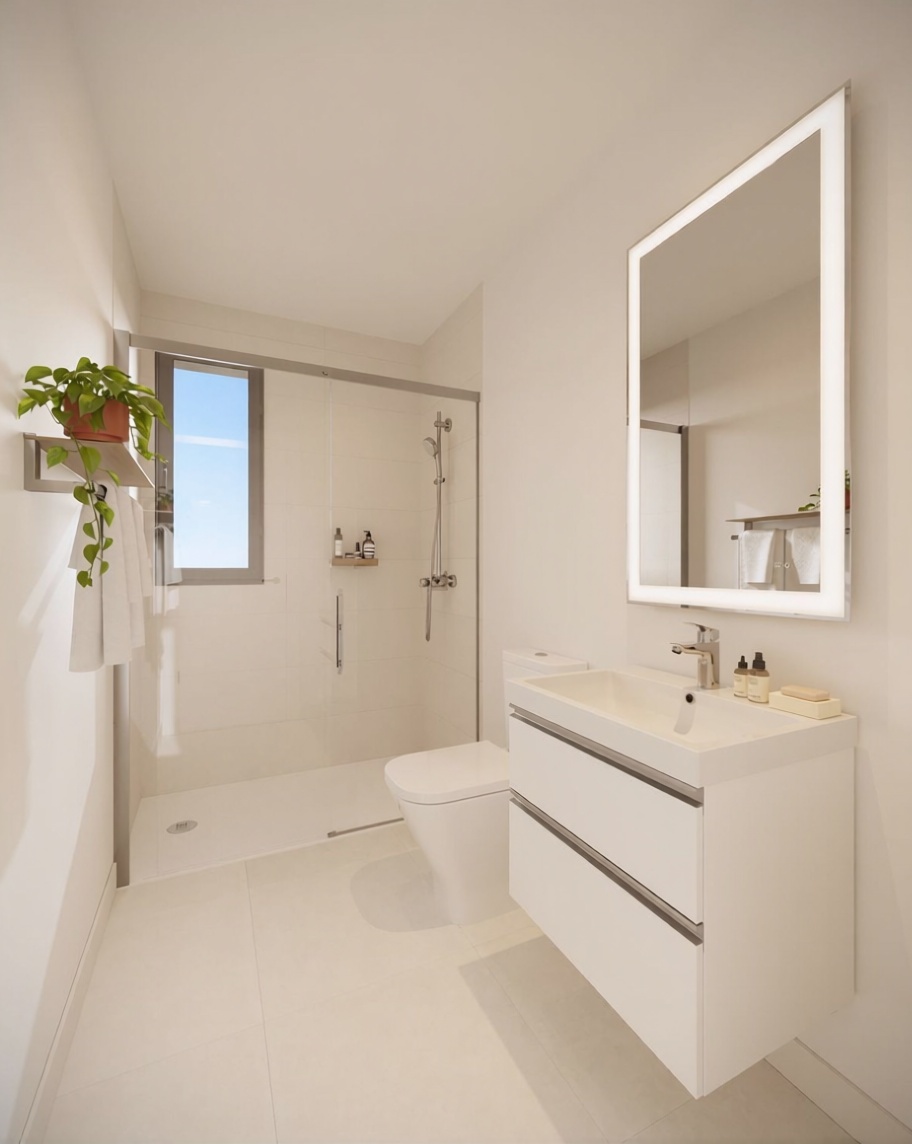 Chalet avec accès direct à la plage à Vélez Málaga — Sanitaires