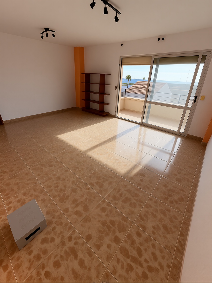 Wohnung in erste Strandlinie in Vélez Málaga — Wohnzimmer