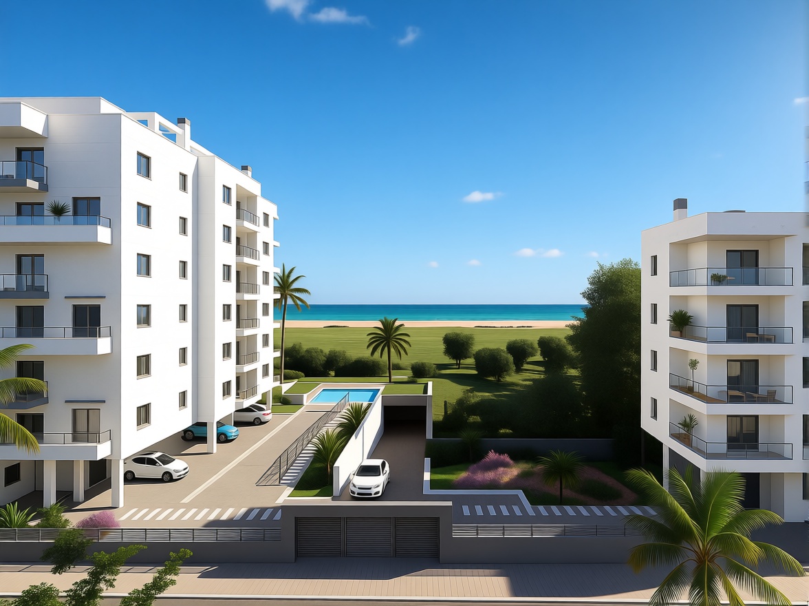 Piso en primera línea de playa en Vélez Málaga — Vista mar