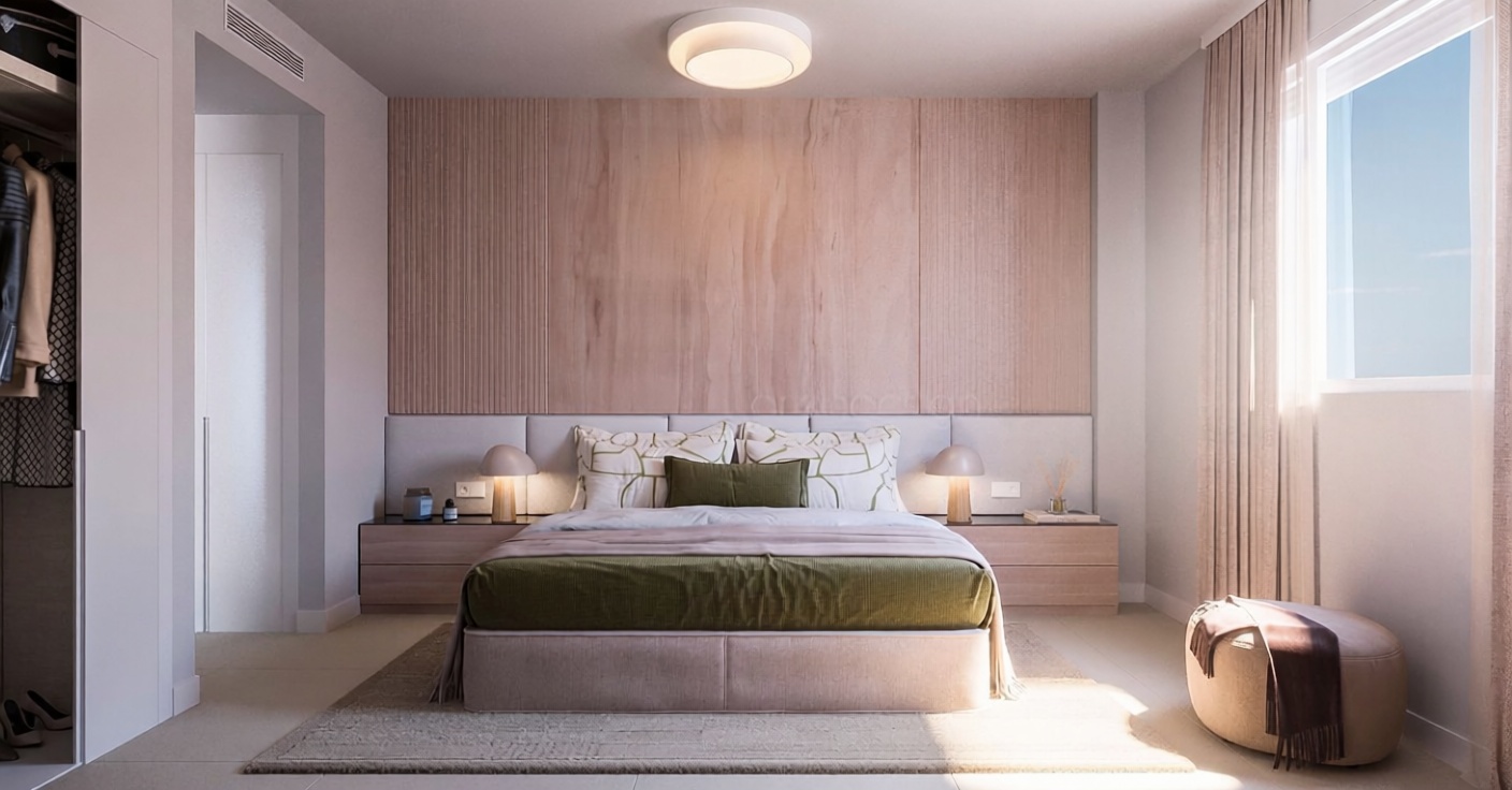 Apartamento em primeira linha de praia em Vélez Málaga — Quarto