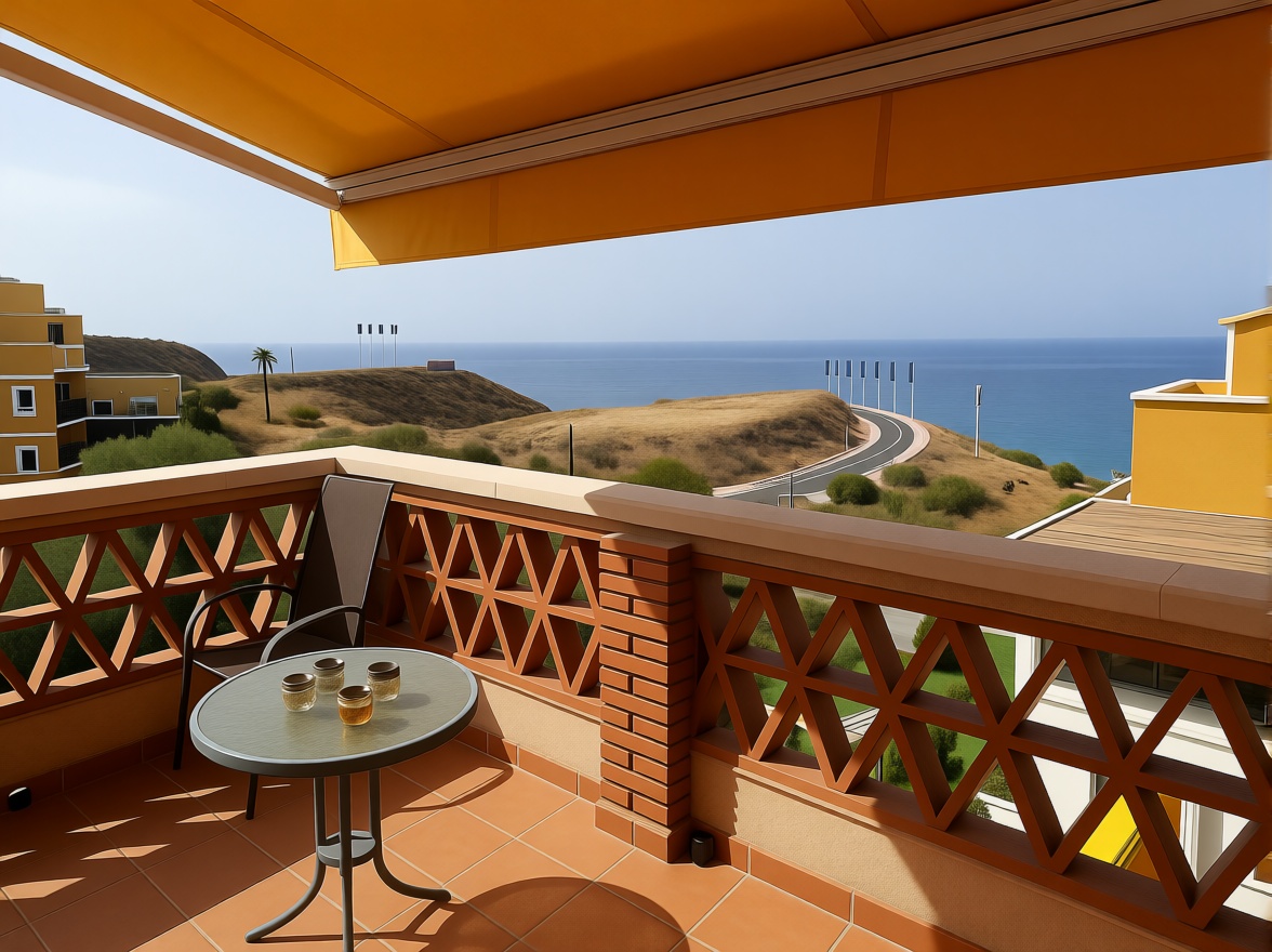 Chalet con acceso directo a playa en Vélez Málaga — Terraza mar
