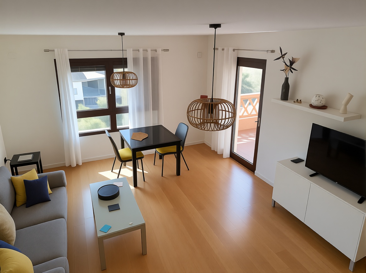 Chalet con acceso directo a playa en Vélez Málaga — Salón