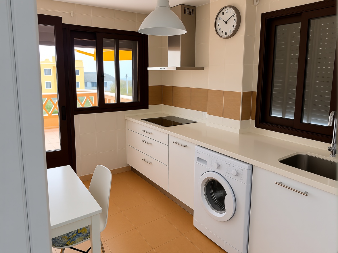 Chalet con acceso directo a playa en Vélez Málaga — Cocina