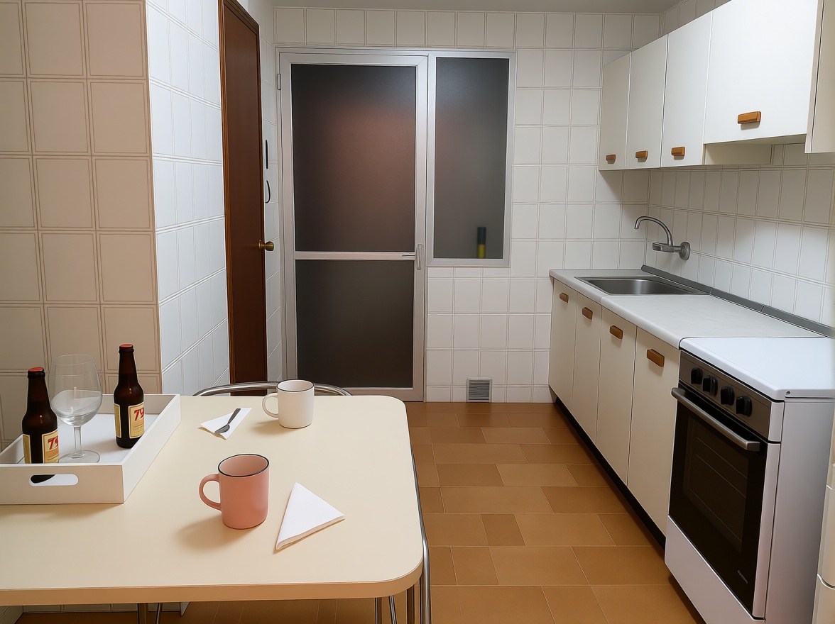 Apartamento em primeira linha de praia em Benajarafe — Cozinha