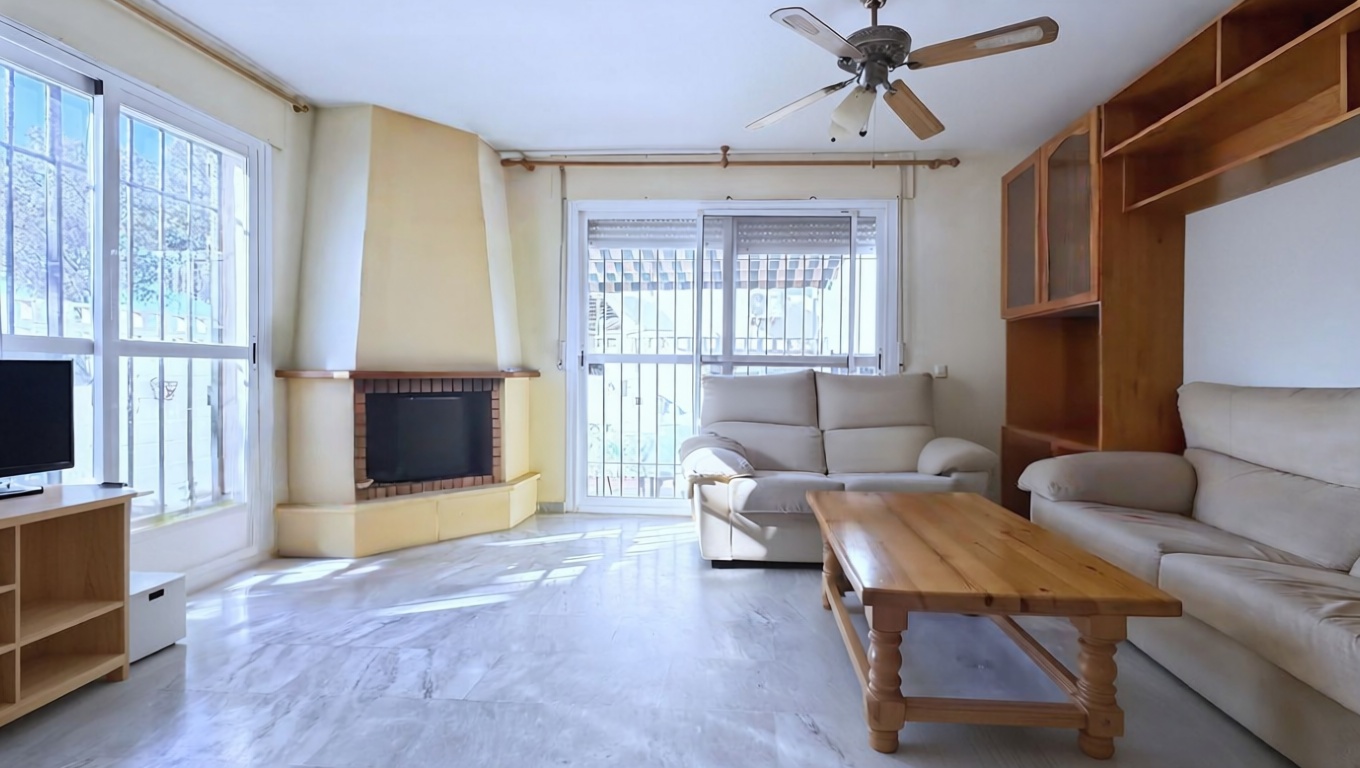 Chalet avec accès direct à la plage à Chilches — Séjour