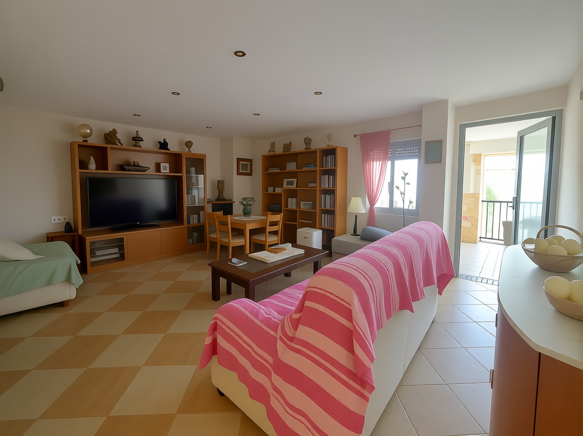 Chalet com acesso direto à praia em Rincón de la Victoria — Sala