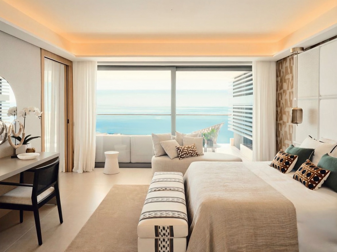 Apartamento em primeira linha de praia em Málaga — Quarto