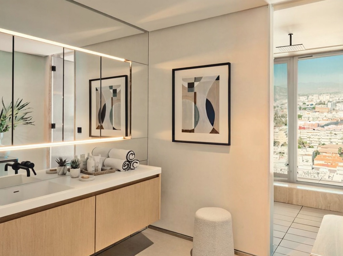 Apartamento em primeira linha de praia em Málaga — Casa banho