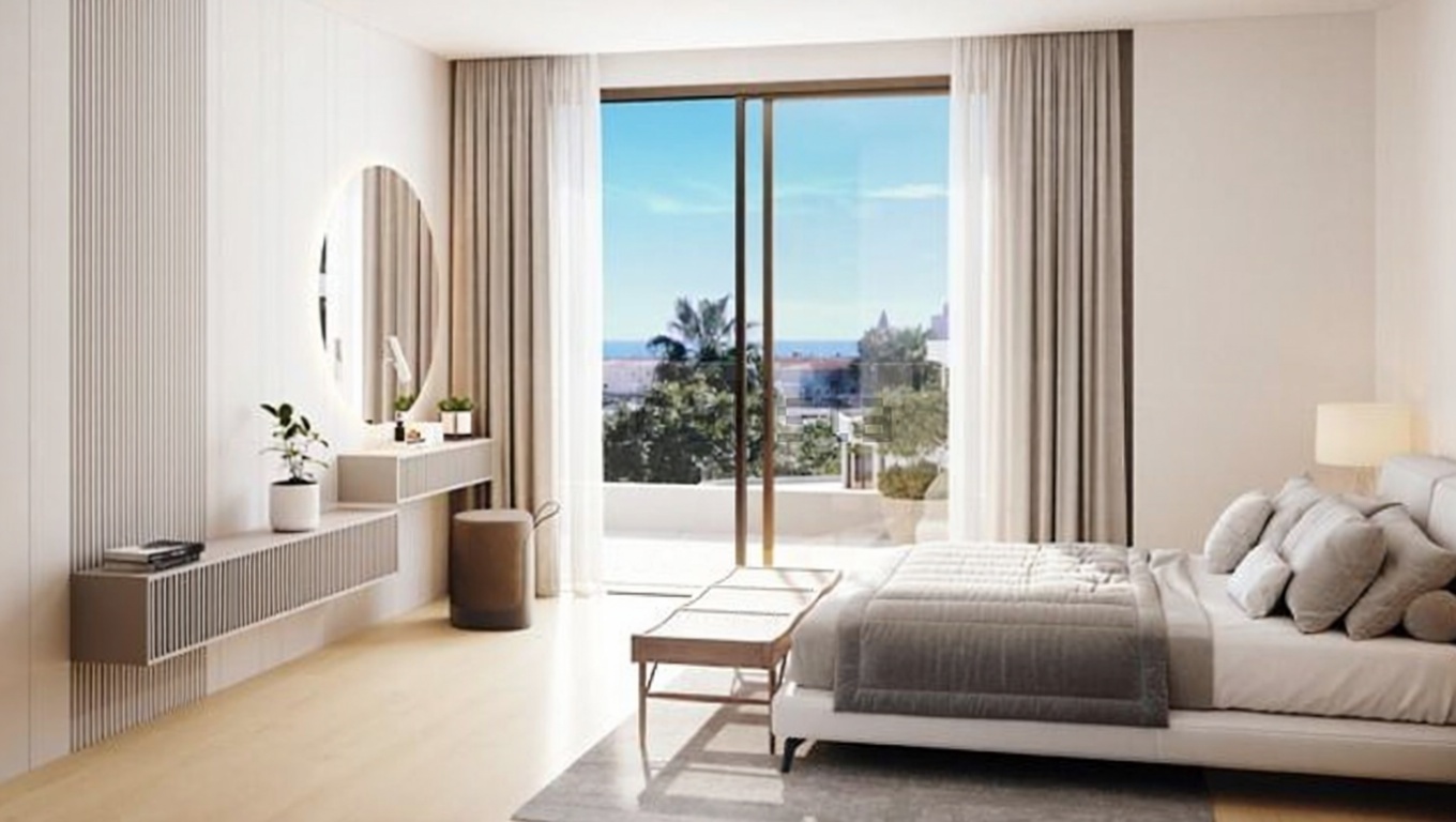 Apartamento em primeira linha de praia em Málaga — Quarto