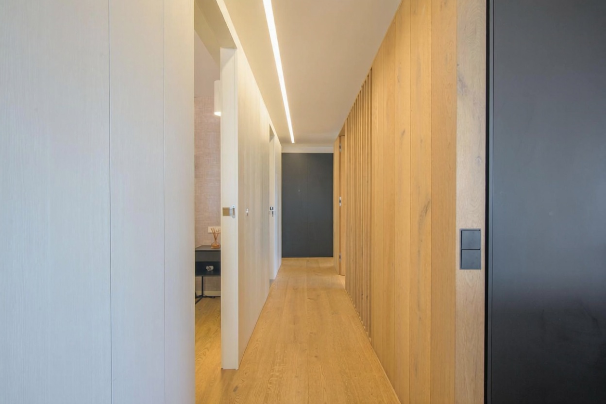 Appartement en attique en première ligne de mer à Málaga — Chambre