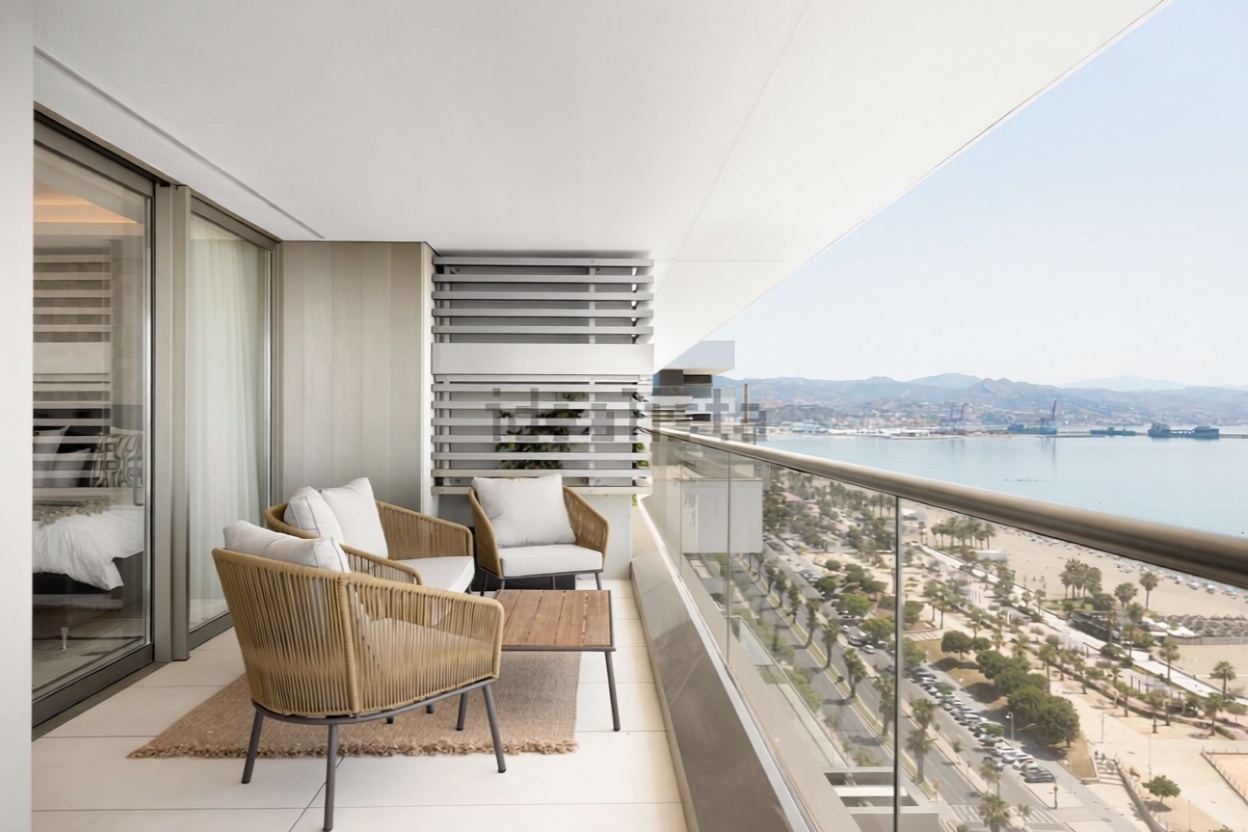 Appartement en première ligne de plage à Málaga