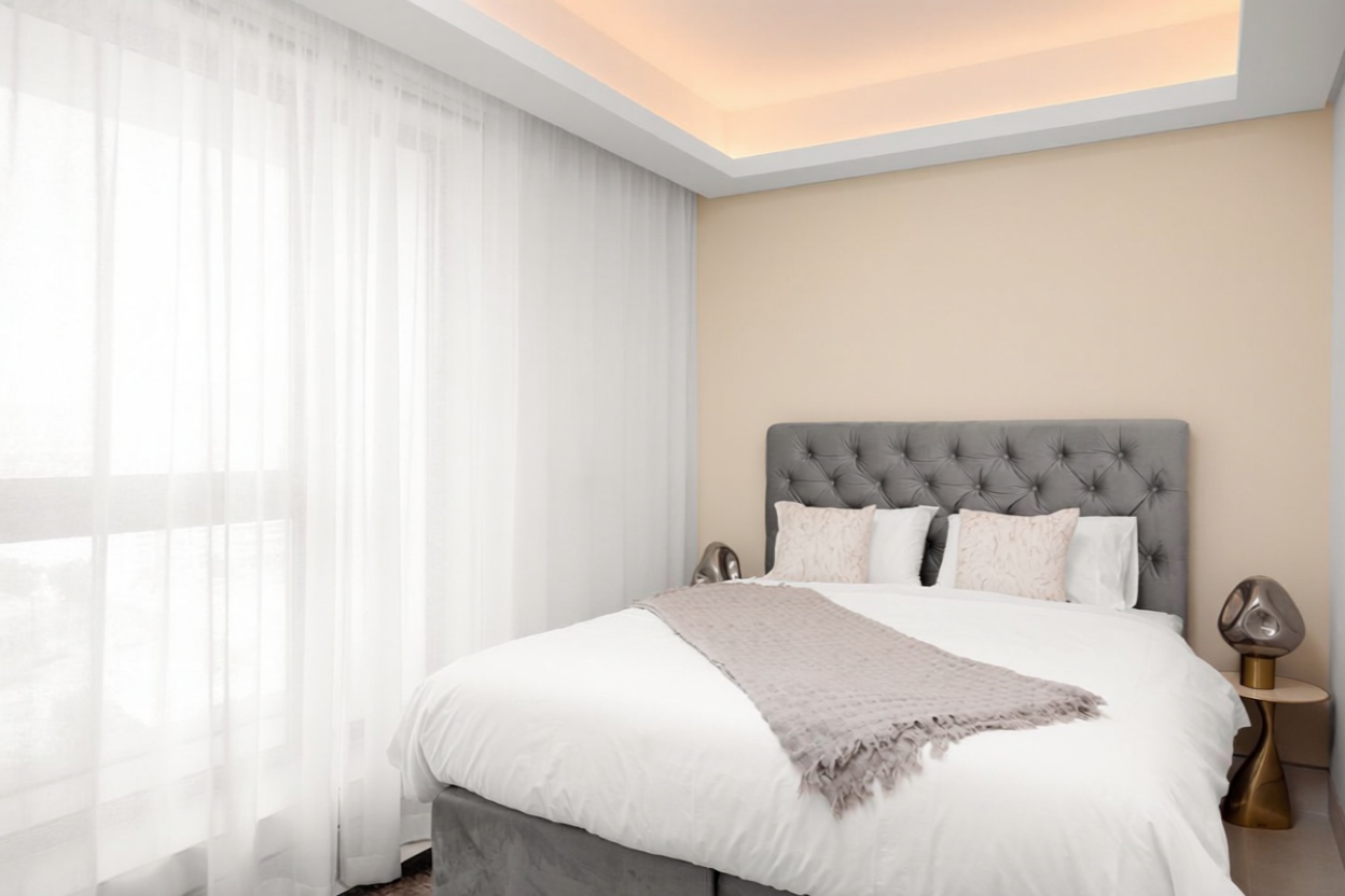Apartamento em primeira linha de praia em Málaga — Quarto