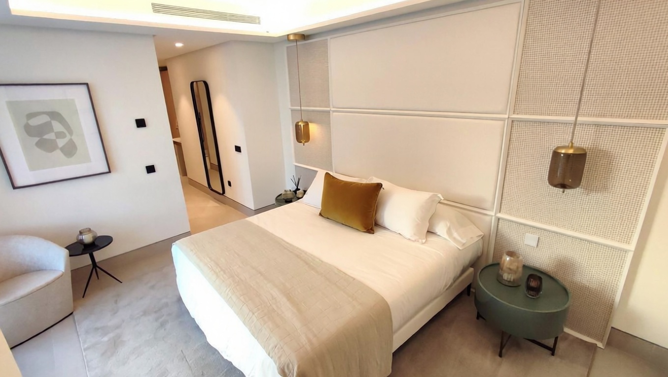 Apartamento em primeira linha de praia em Málaga — Quarto