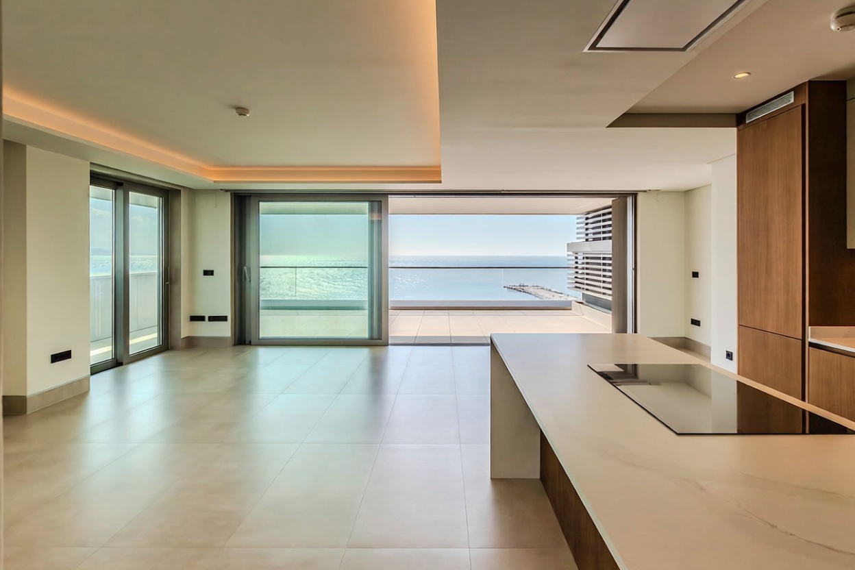 Apartamento em primeira linha de praia em Málaga — Sala