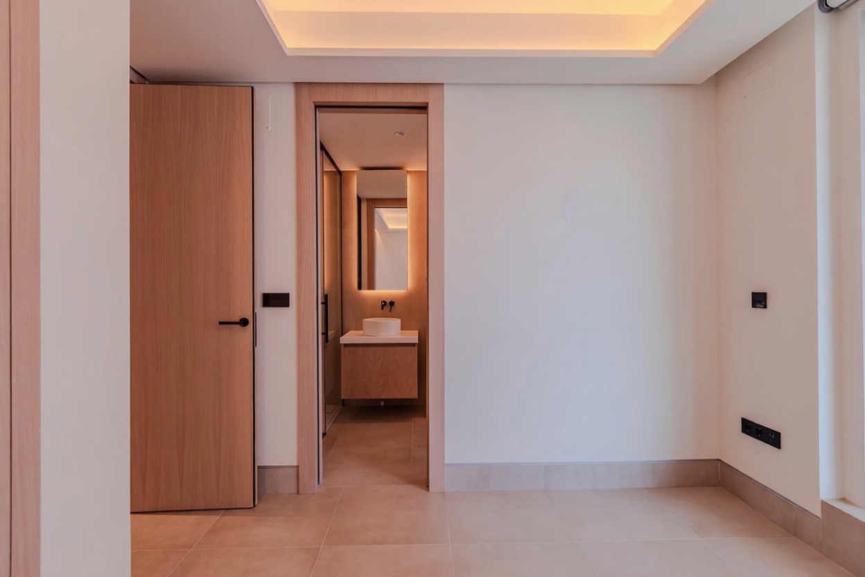Apartamento em primeira linha de praia em Málaga — Quarto