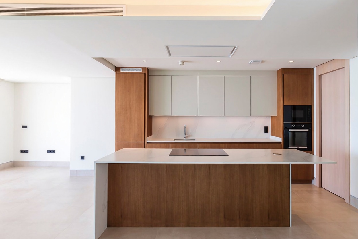 Apartamento em primeira linha de praia em Málaga — Cozinha