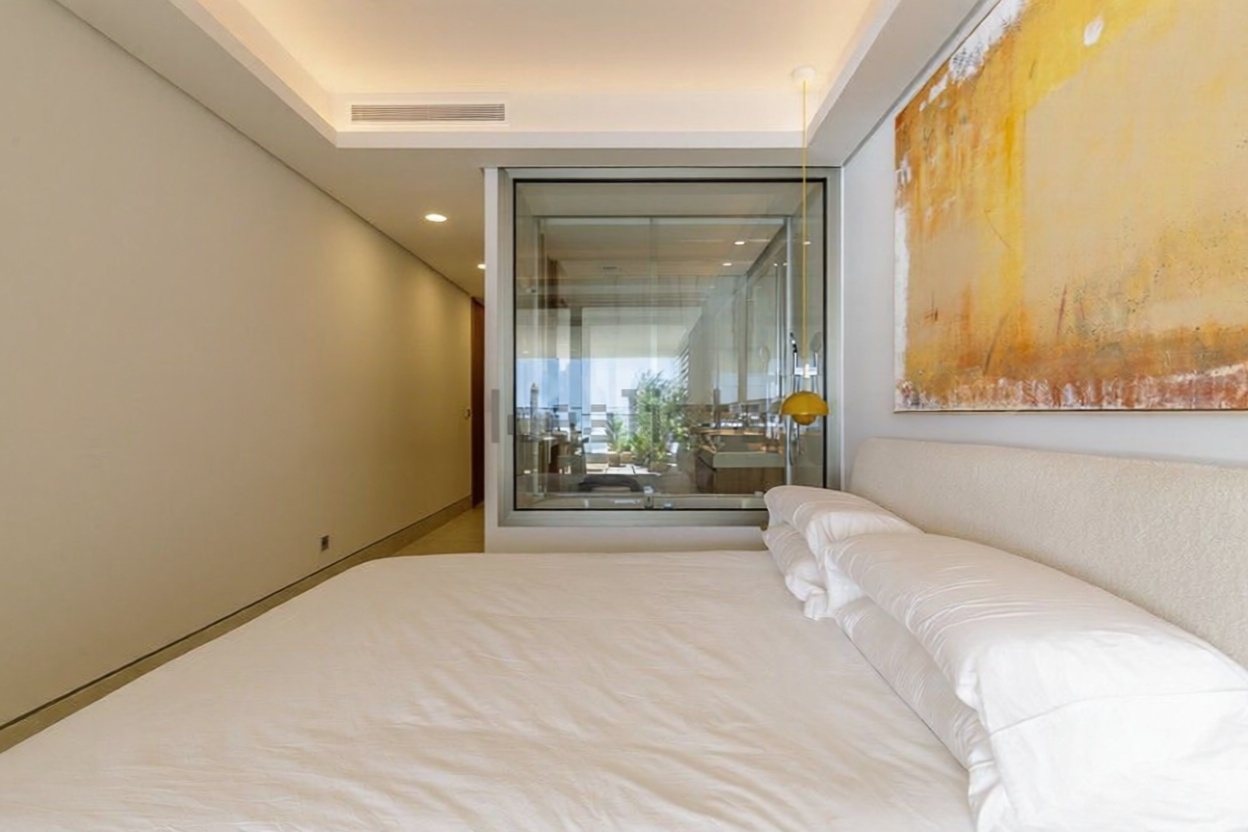Apartamento em primeira linha de praia em Málaga — Quarto