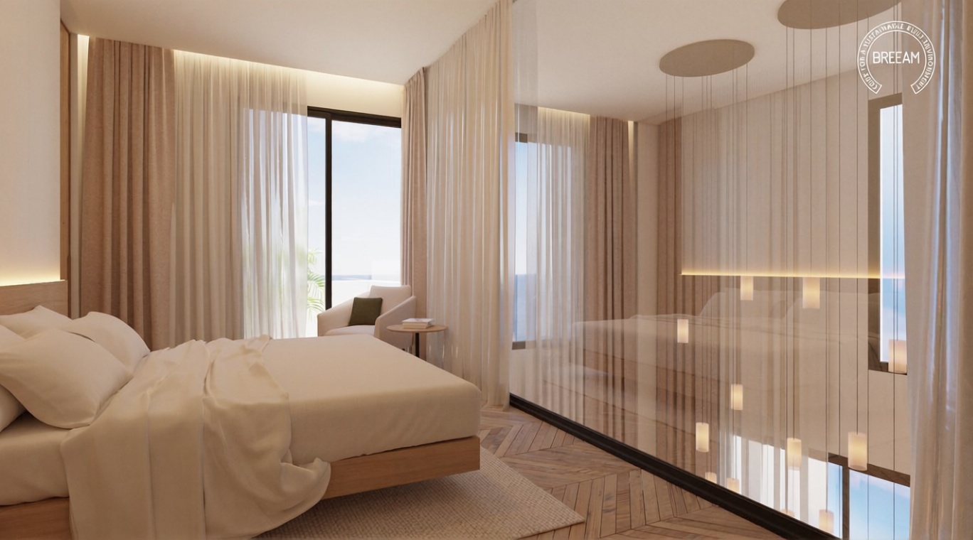 Apartamento em primeira linha de praia em Málaga — Quarto
